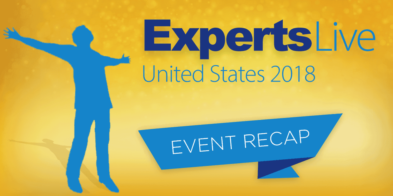 A first-timer's view from Experts Live US