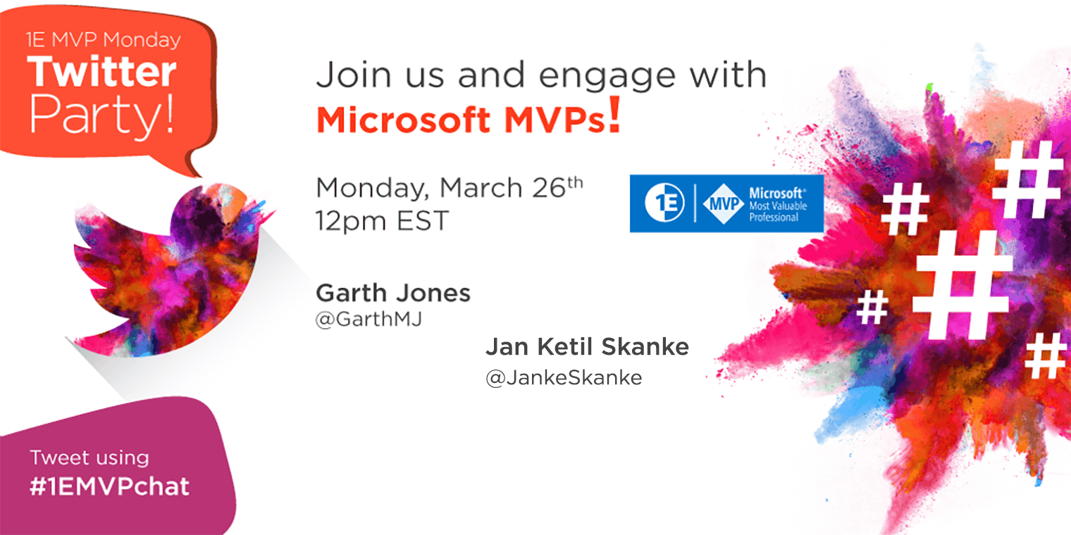 #1EMVPchat Twitter Party March 26th