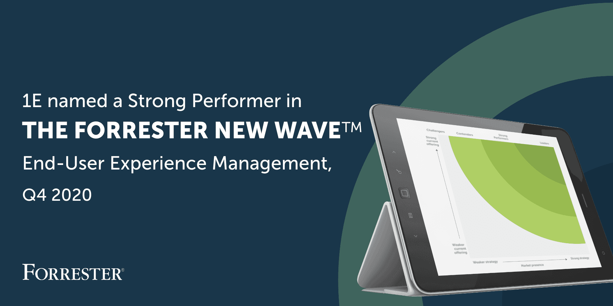 1E named a Strong Performer in The Forrester New WaveTM: End-User Experience Management, Q4 2020