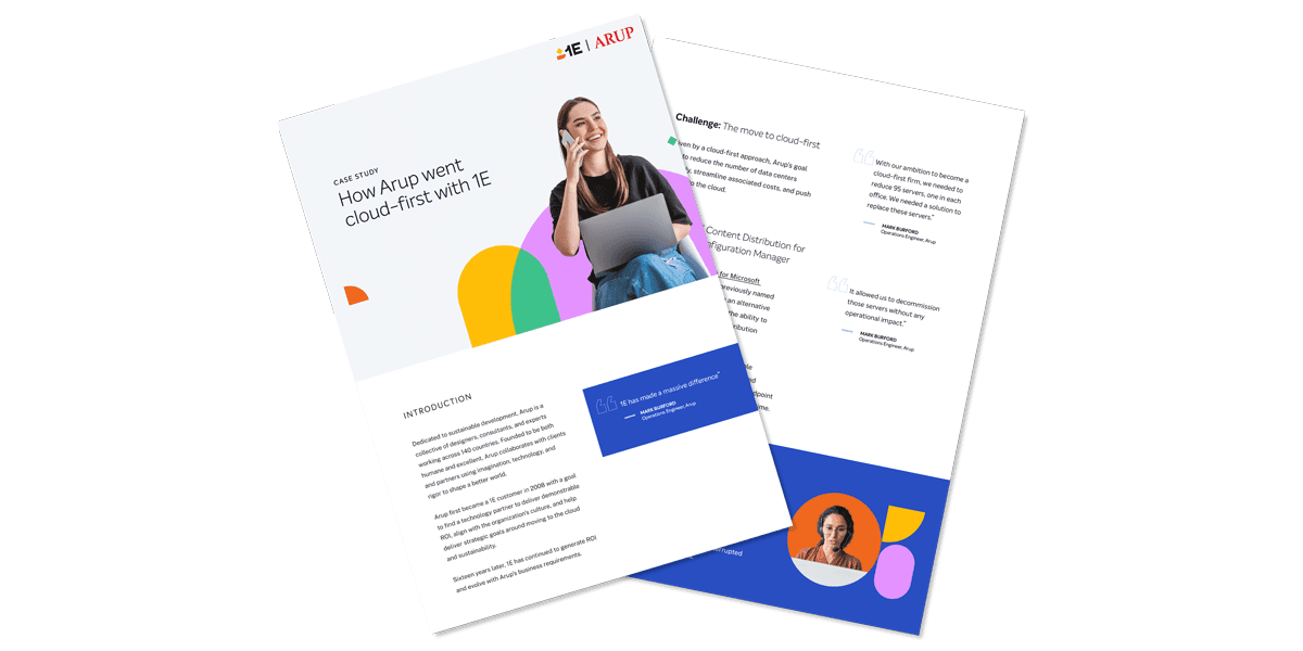 Digital Employee Experience (DEX) Software Solution - 1E