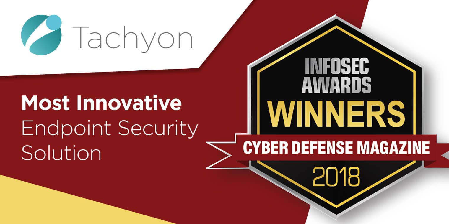 Tachyon wins Most Innovative Award Tachyon wins Most Innovative Award