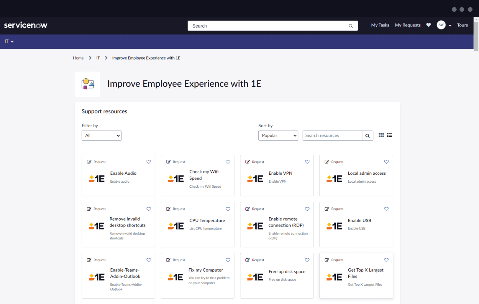 Automated Self Service for ServiceNow Virtual Agent TeamViewer DEX