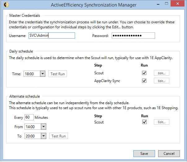 ActiveEfficiency Sync Manager
