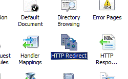 HTTP Redirect in IIS