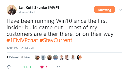 stay current twitter party