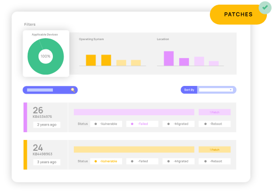 Real-time filterable dashboard